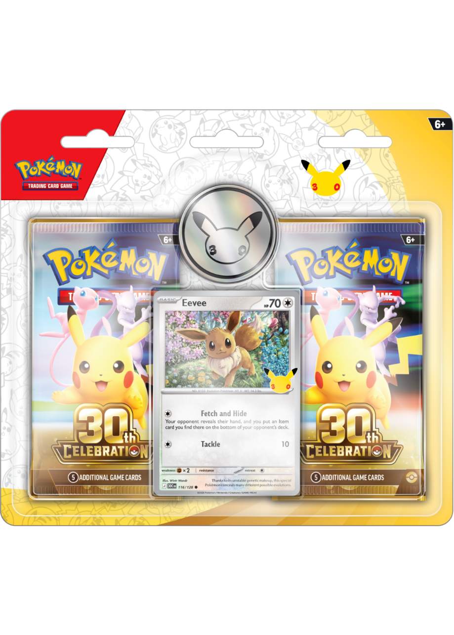 PREORDER Pokémon TCG: 30th Celebration - 2-Pack