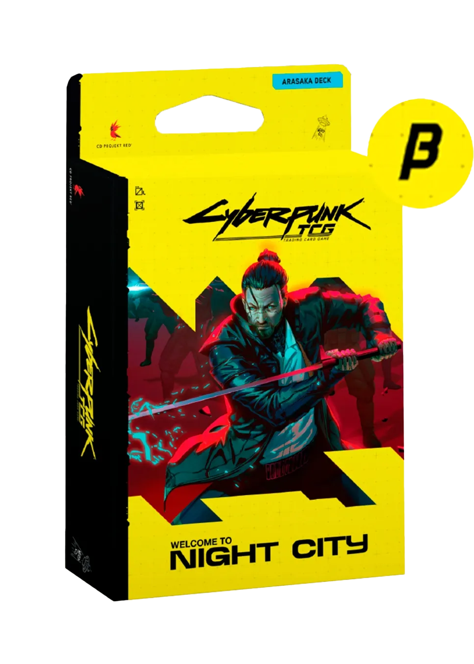 PREORDER Cyberpunk TCG: Welcome to Night City - Retailer Starter Deck - Embracing Power (Arasaka Deck)