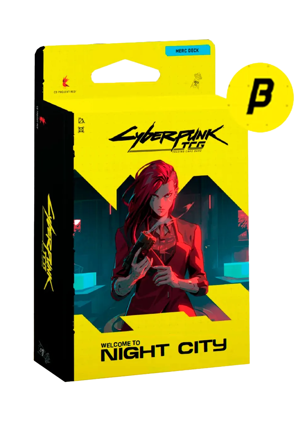 PREORDER Cyberpunk TCG: Welcome to Night City - Retailer Starter Deck - The Heist (Merc Deck)